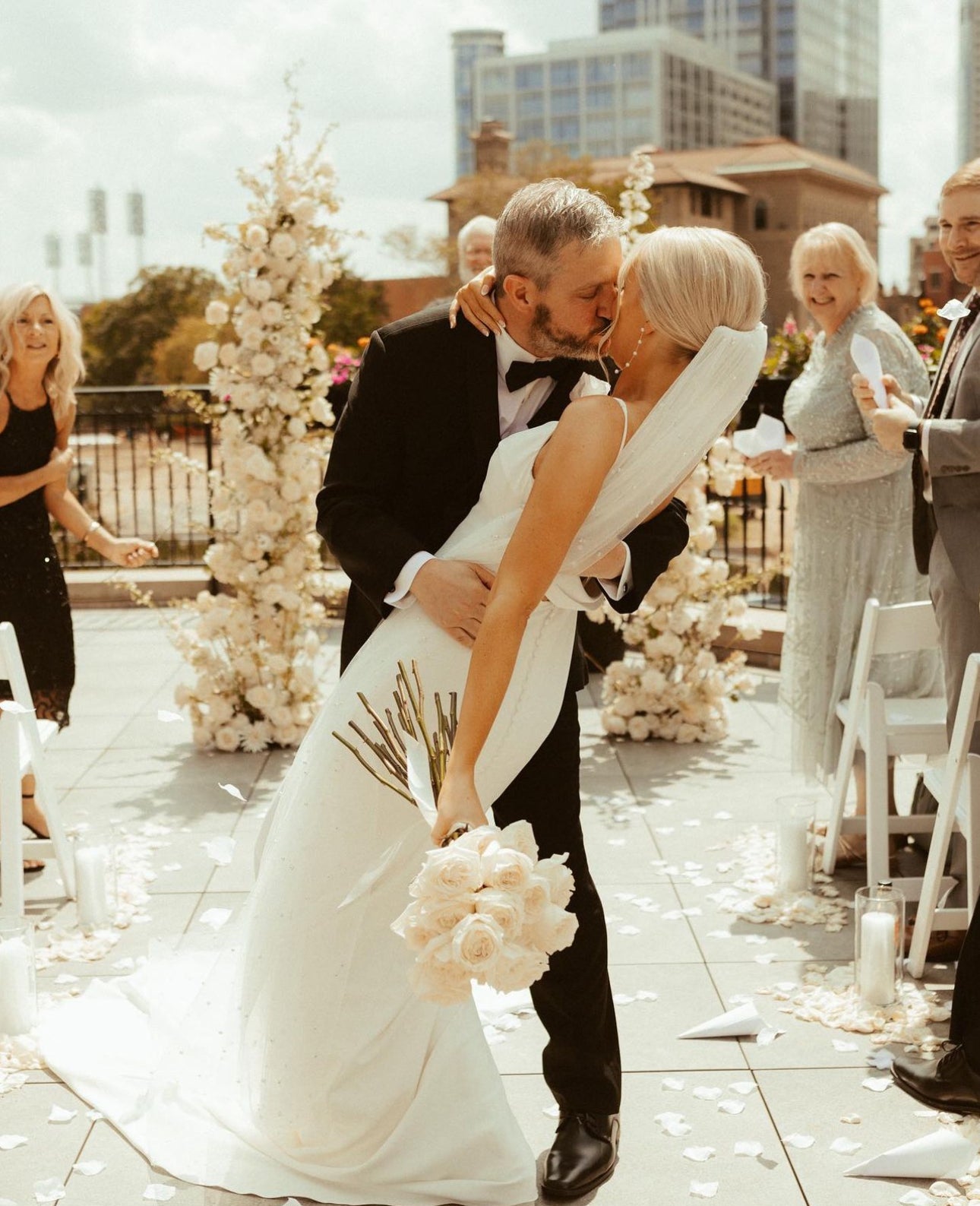 Kayleigh and David at the Lytle Park Hotel