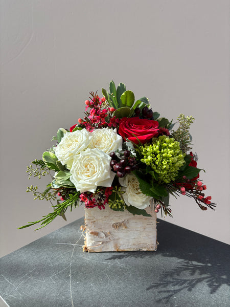 Holiday Birch Box - small (4” box)