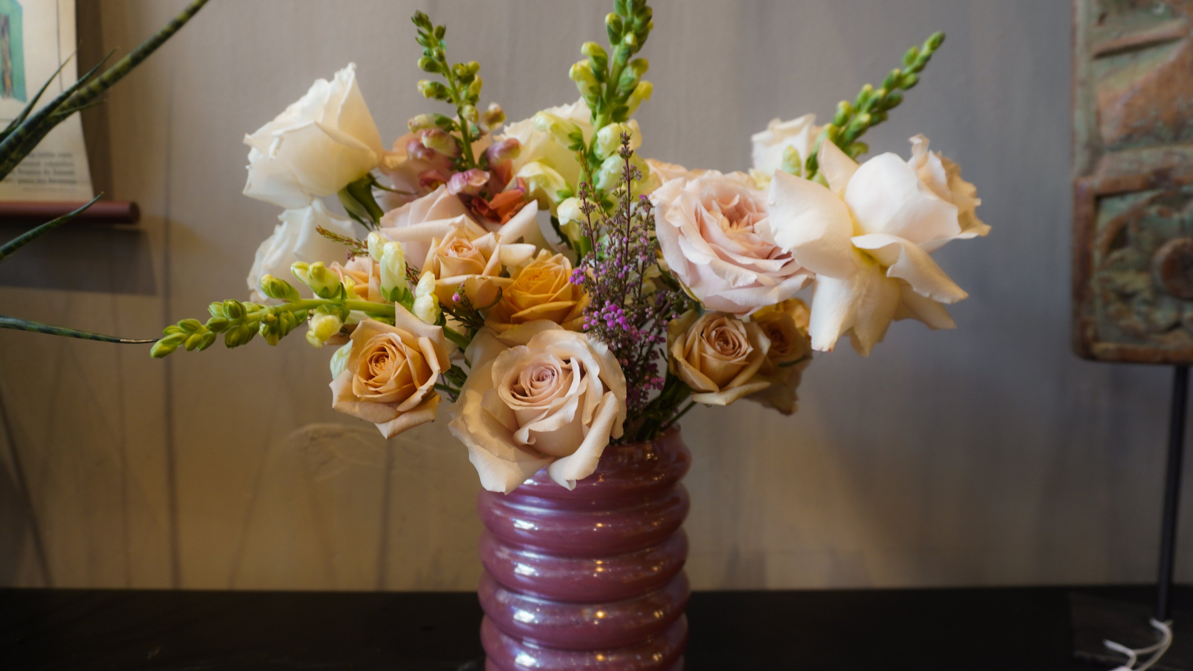 Eternal Flame Vase Arrangement