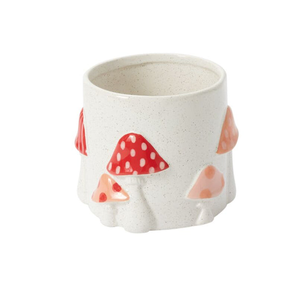 Cheerful Mushroom Pot
