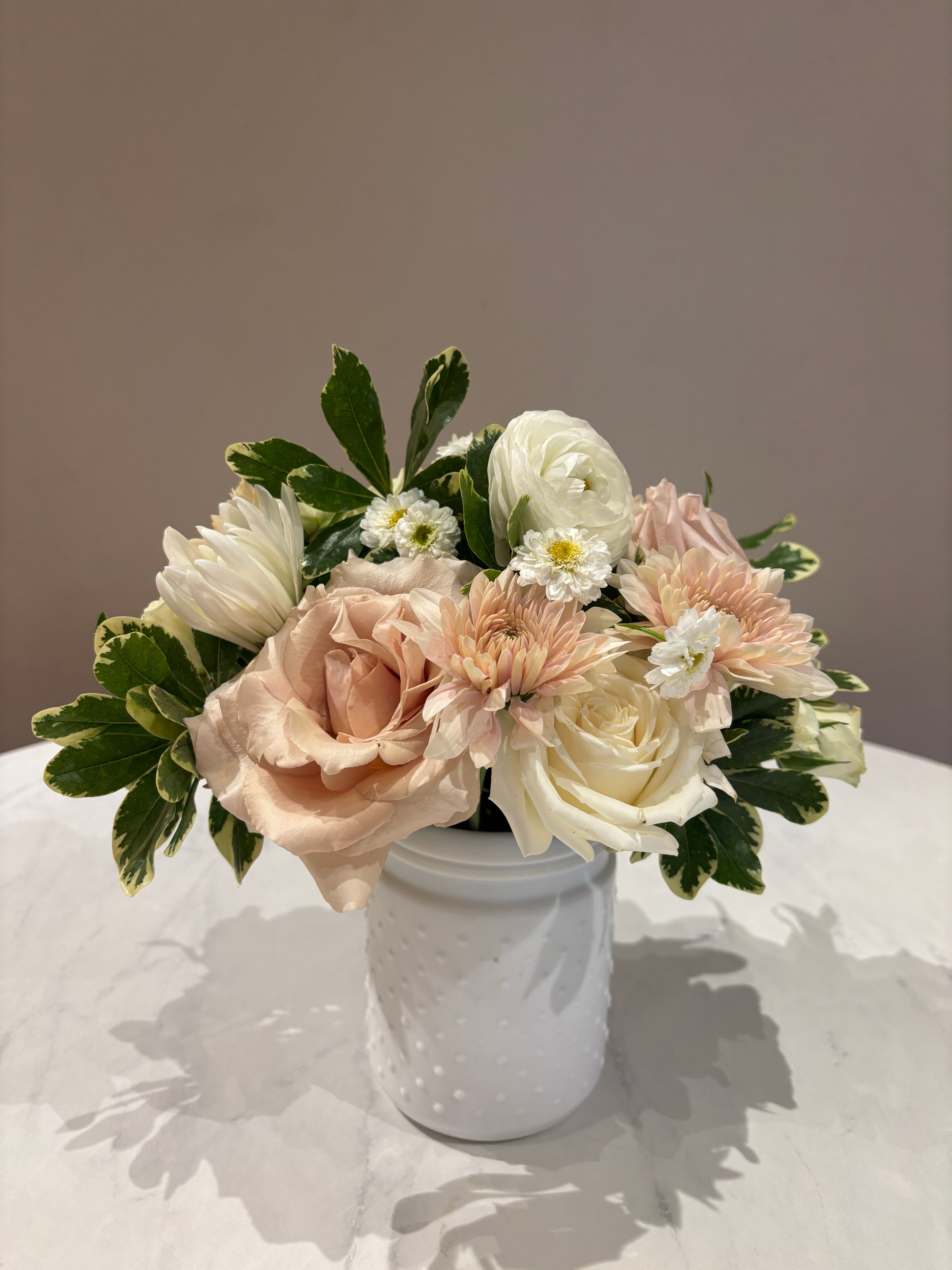 Polka Dot Vase Arrangement