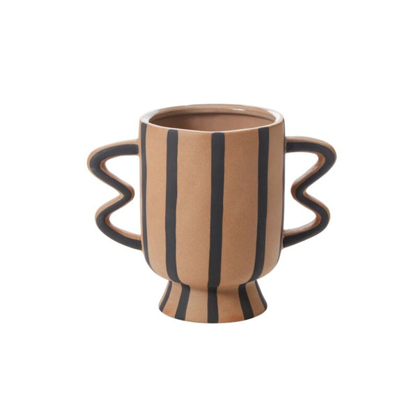 Akimbo Footed Pot