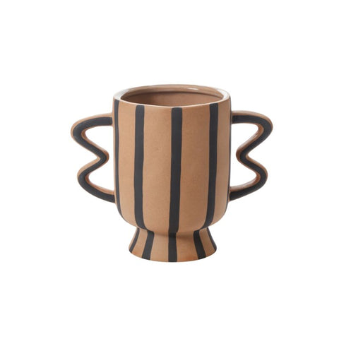 Akimbo Footed Pot