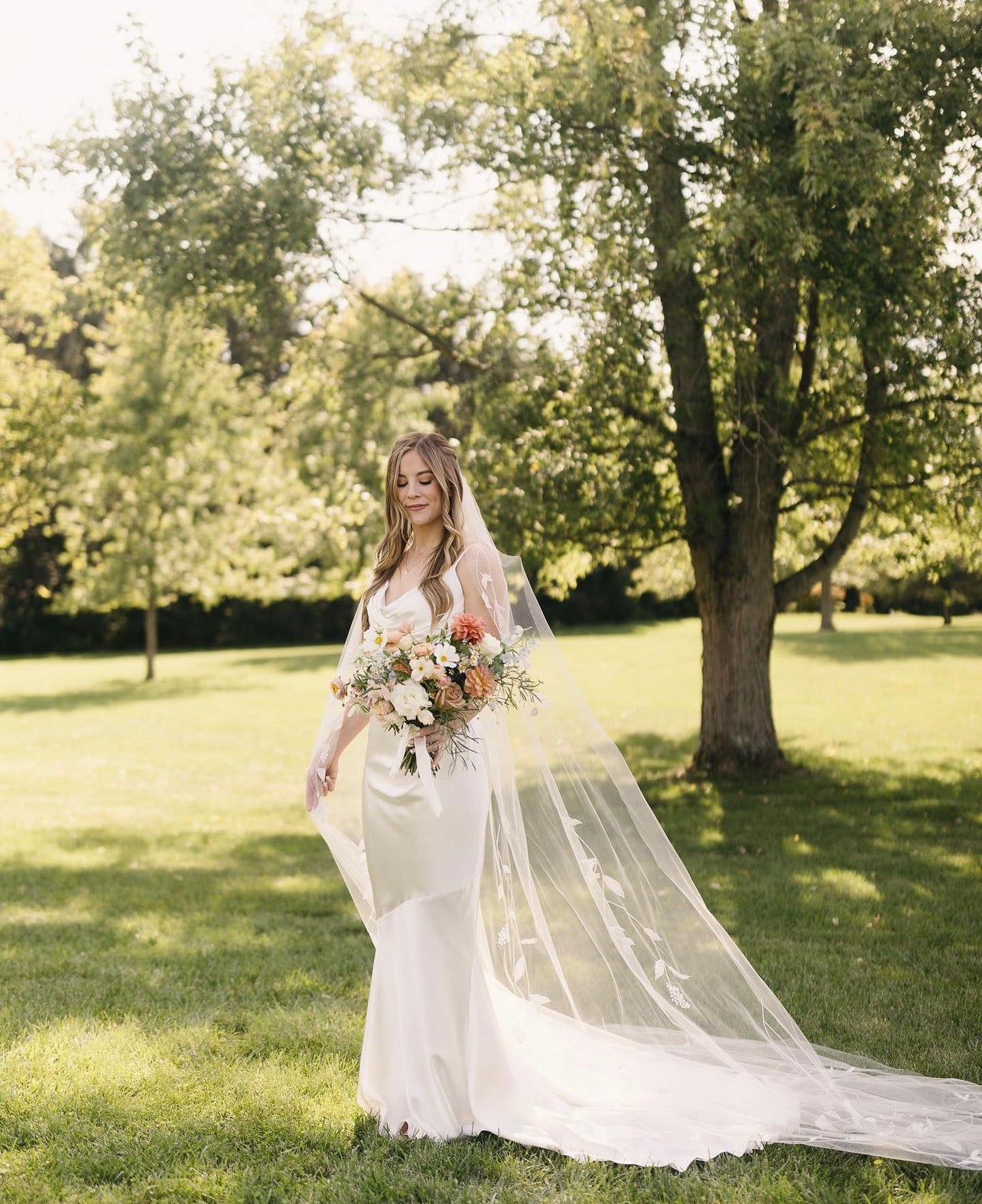 European hand tied bouquet (bridal or bridesmaid)