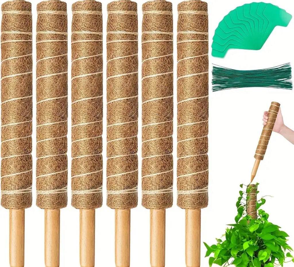 Coconut fiber coir pole, 1pc