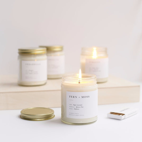 Minimalist Jar Candles