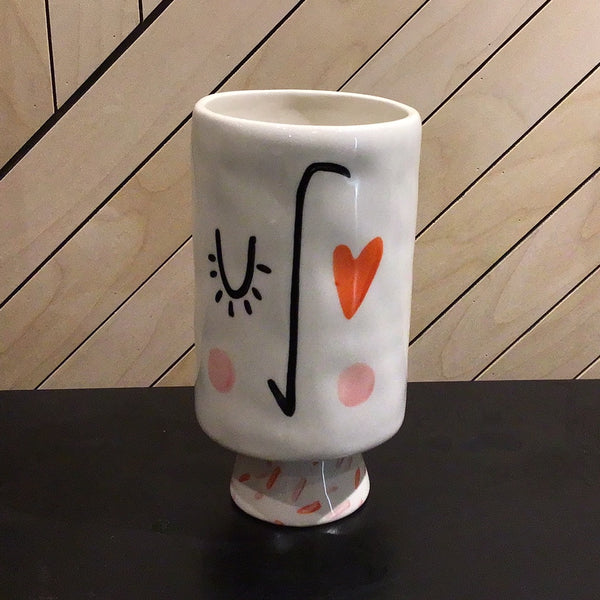 Picasso face vase