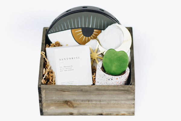 Eye candleholder gift box