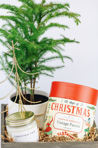 Christmas Puzzle Gift Box