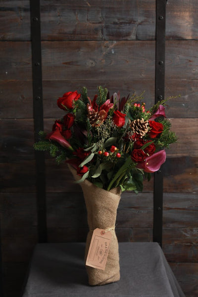 Burlap Wrapped Holiday Bundle